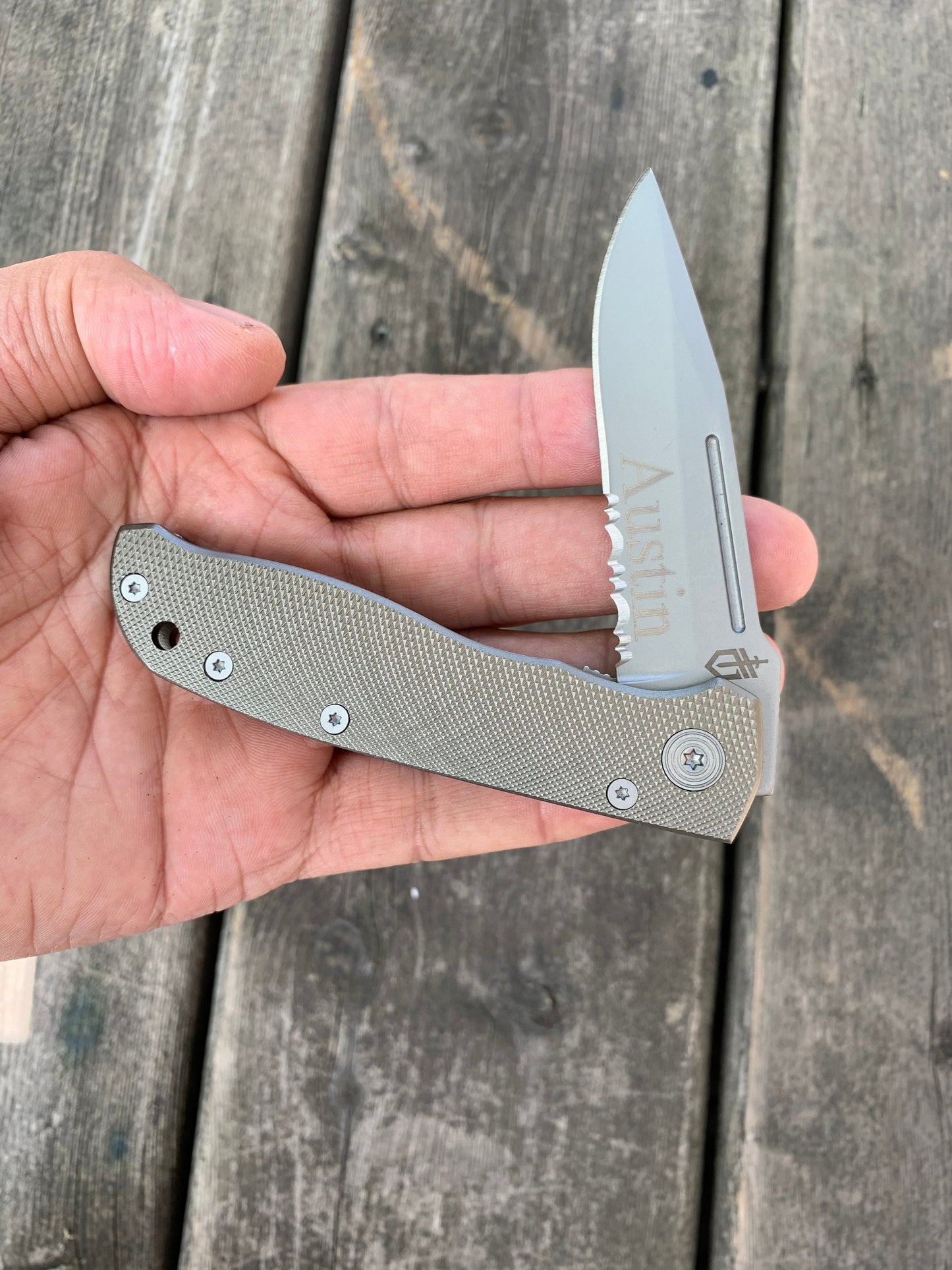 Personalized Gerber Pocket Knife - Custom Laser Engraved Knife - Perfect Gift for Him- Gerber Folding Knife-Durable Outdoor and Camping Gear