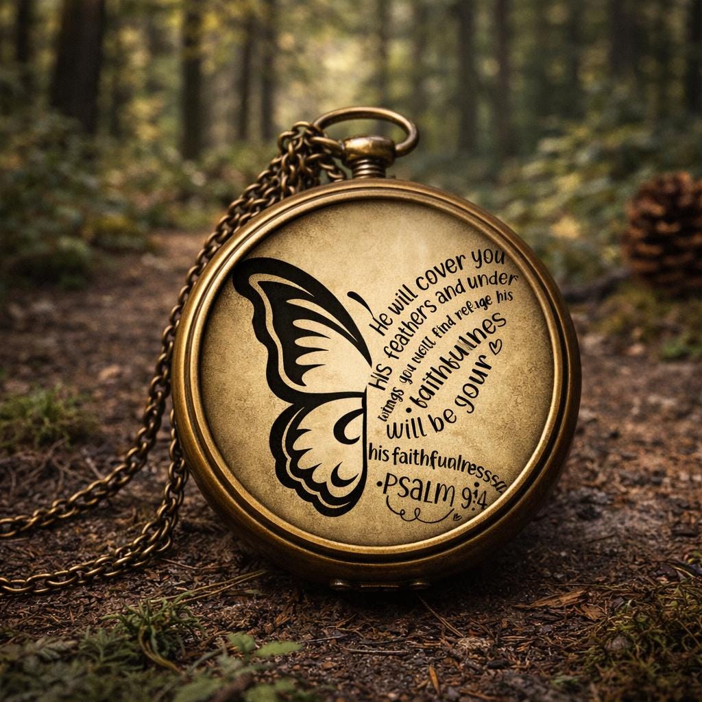 Personalized Vintage Pocket Compass – Laser Engraved Compass – Mountain & Biking Design – Antique Brass Adventure Gift